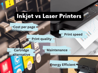 Inkjet vs. Laser Printers