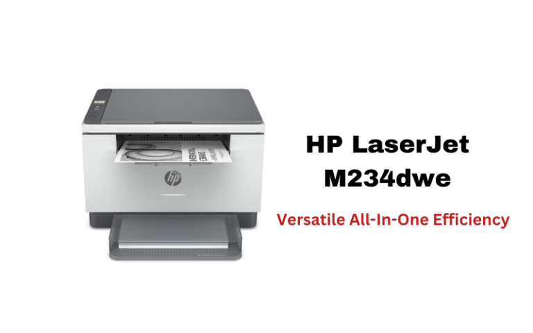 HP LaserJet M234dwe All-in-One Wireless Printer Review
