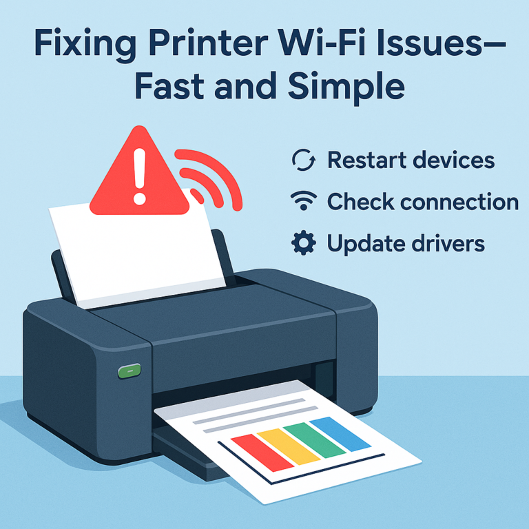 Fixing Printer Wi-Fi Issues—Fast and Simple