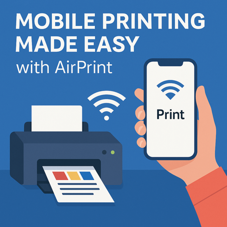 Mobile Printing Made Easy with AirPrint