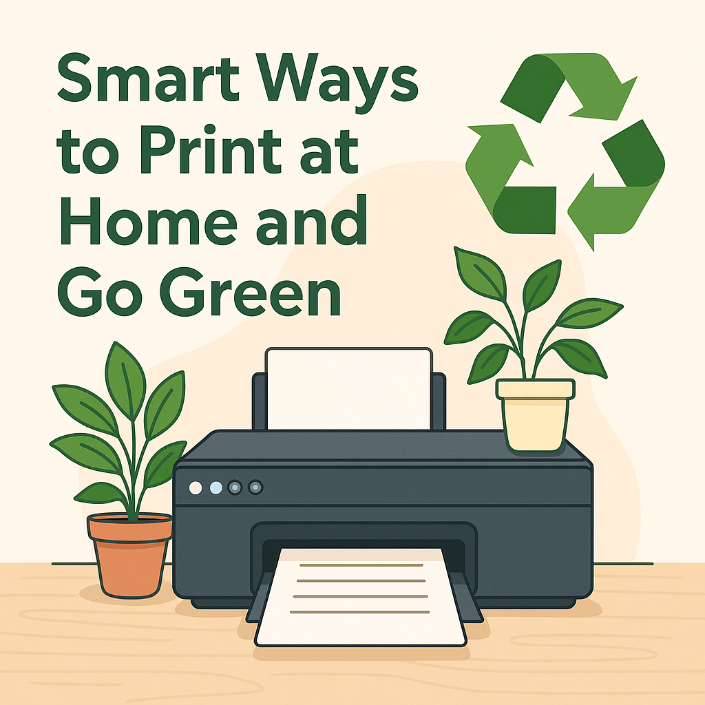 Smart Ways to Print at Home and Go Green