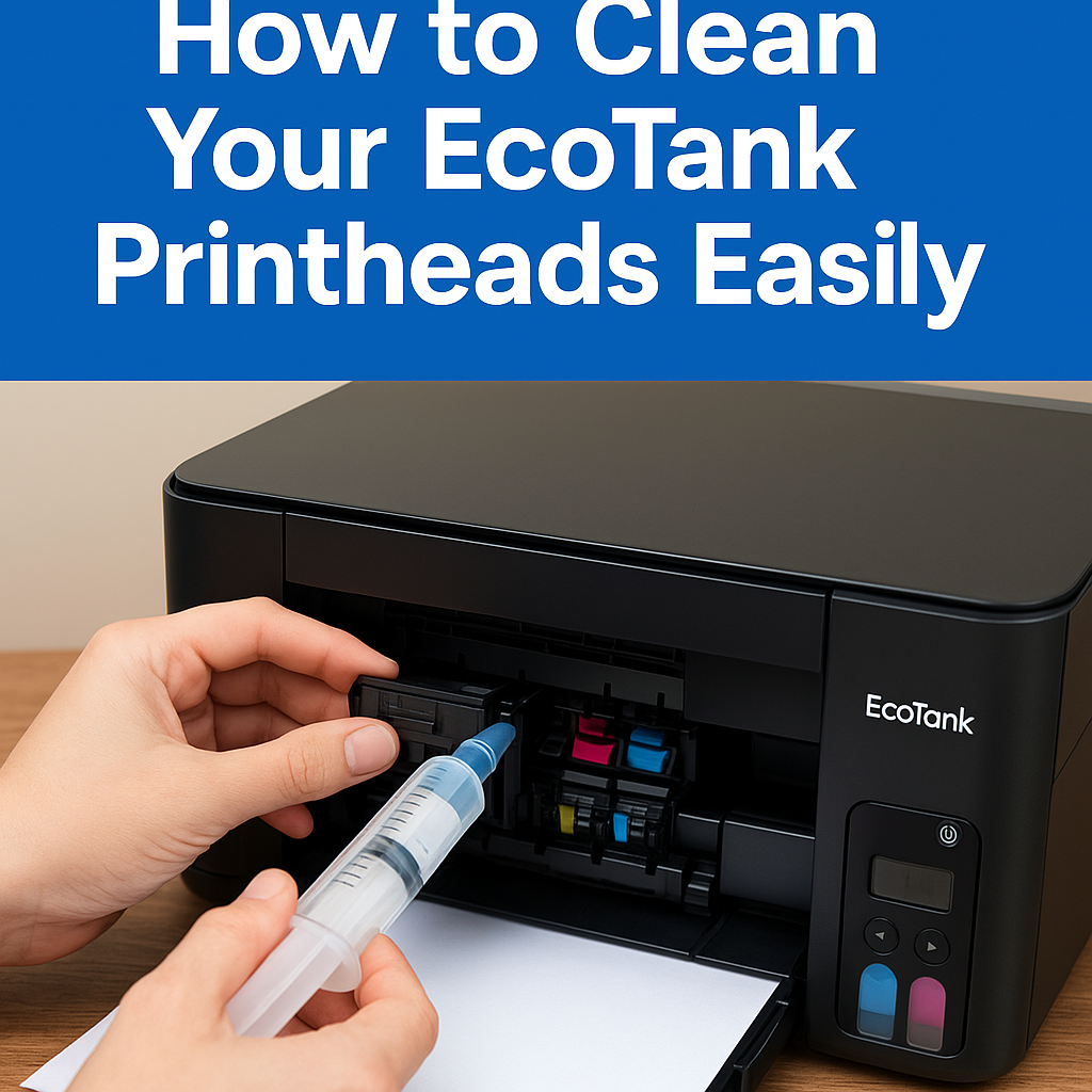 How to Clean Your EcoTank Printheads Easily