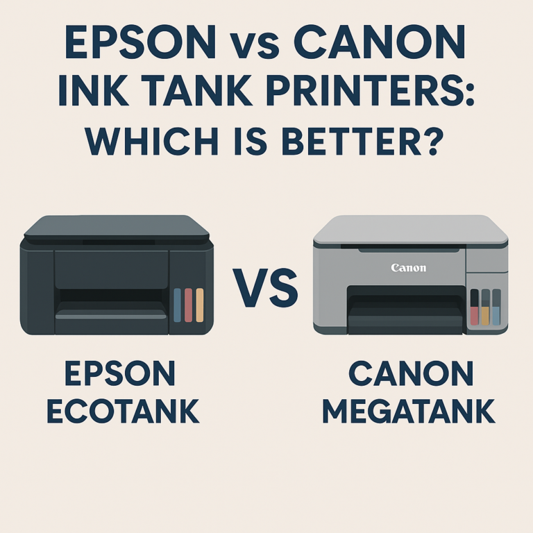Epson vs Canon Ink Tank – Which Is Better