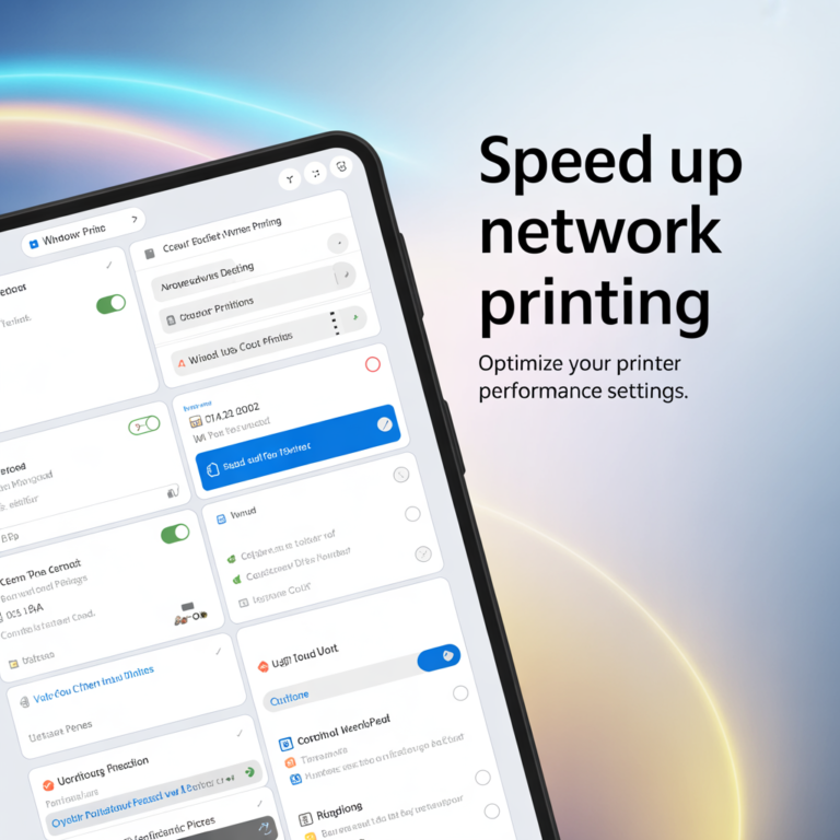 Speed Up Network Printing on Windows 11