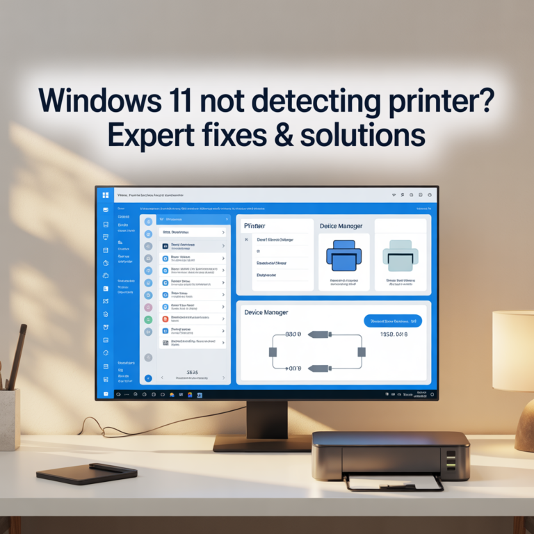 Windows 11 Not Detecting Printer Expert Fixes & Solutions