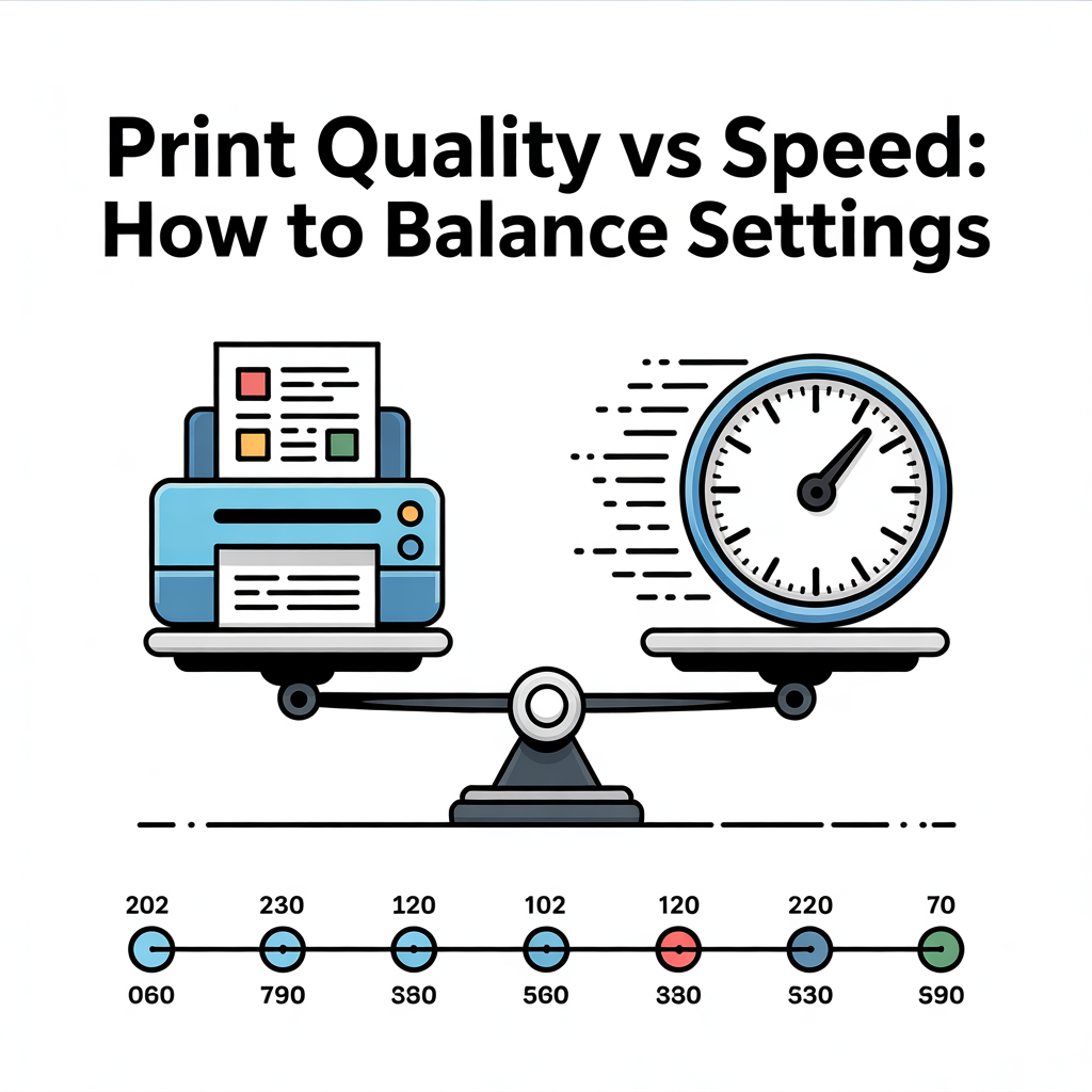 Print Quality vs Speed How to Balance Settings